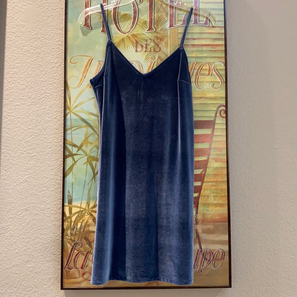 Velvet dress from Hollister size S